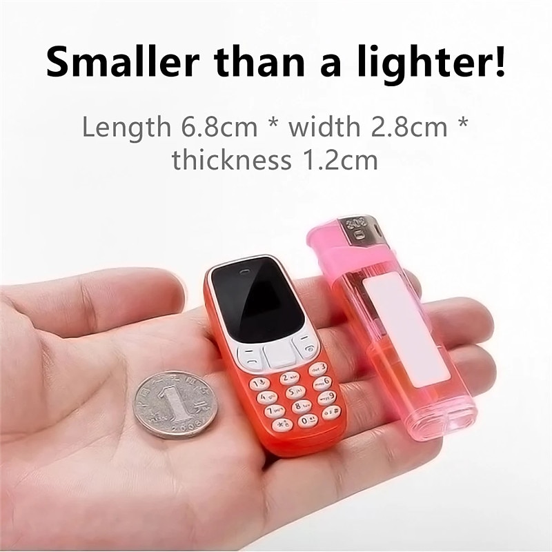 New L8STAR BM10 Pocket Mini Mobile Cell Phone Dual SIM Earphone MP3 2025 - $23.99 –P12