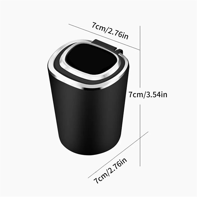 Universal Car Ashtray Smokeless Storage Cup Cigarette Retardant Box LED Glowing 2025 - $13.99 –P8