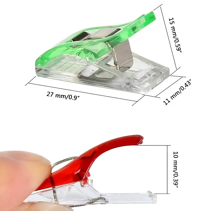 50pcs clip per cucire assortiti volors clip per tessuti clip per quilt clip artigianali forniture per cucire per rilegatura del 2025 a $9.49 –P4