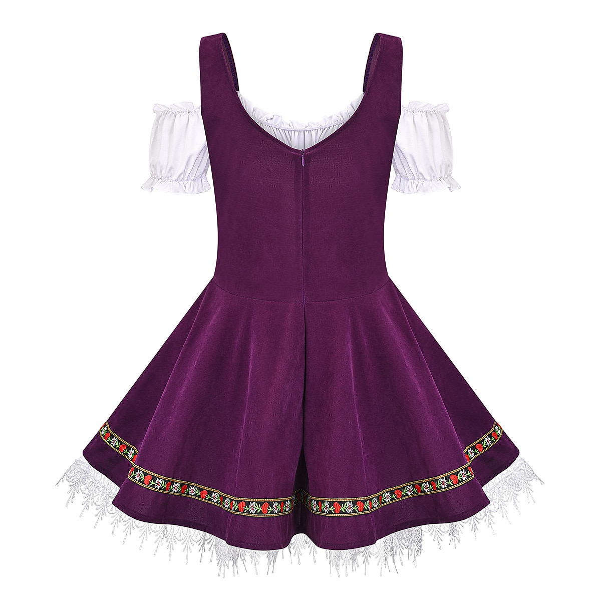Oktoberfest Dirndl Trachtenkleider Strumpf Oktoberfest / Bier Bayerisch Bayerisch Wiesn Traditioneller Stil Wiesn Damen Stoff im traditionellen Stil Hemd Schürze Socken 2025 - $34.99 –P15