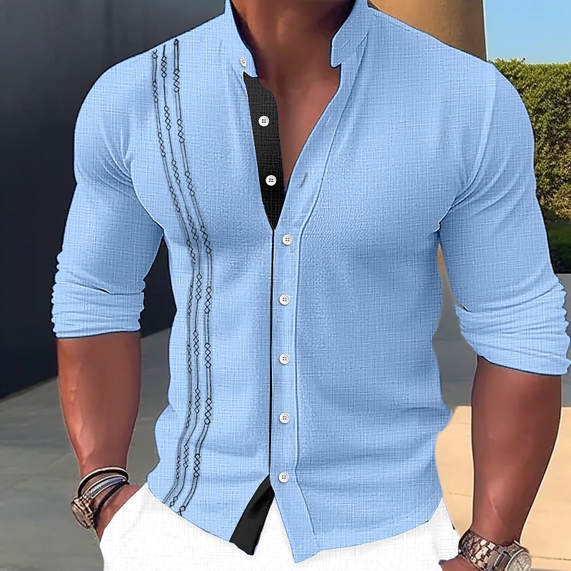 Monogrammed Gingham Button-Up Shirt in 2023