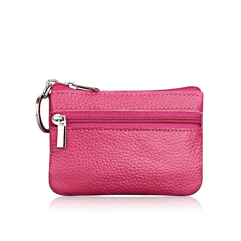 Fashion Leather Mini Coin Change Purse Wallet Clutch Zipper Small Soft Key Card Holder Money Bag Pocket Wallets 2025 - $10.99 –P12
