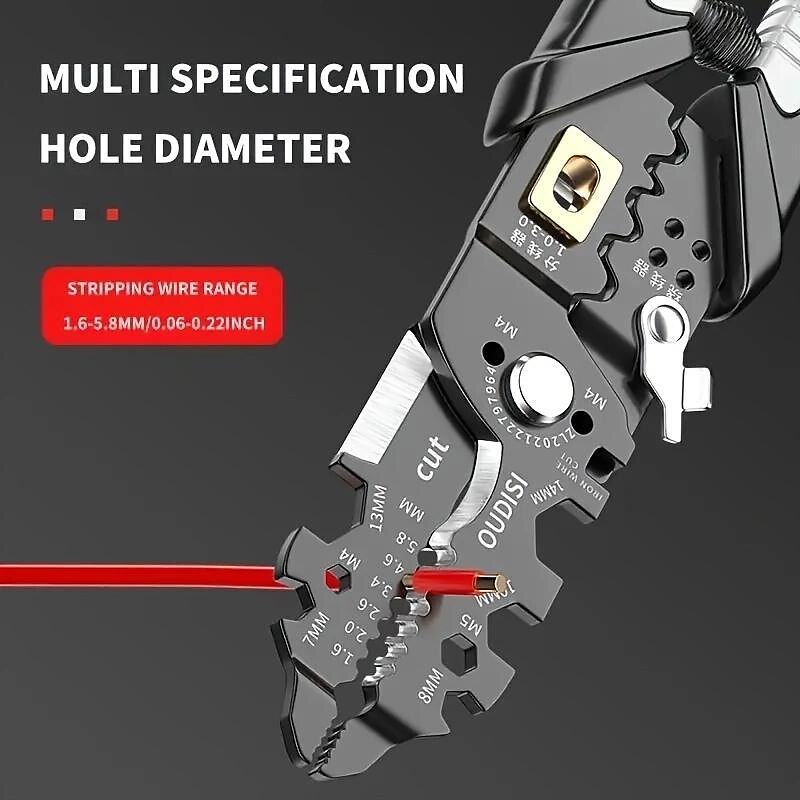 25 in 1 Electrician Pliers Multifunctional Long Nose Pliers Wire Stripper Cable Cutter Terminal Crimping Hand Tools 2025 - $20.99 –P4