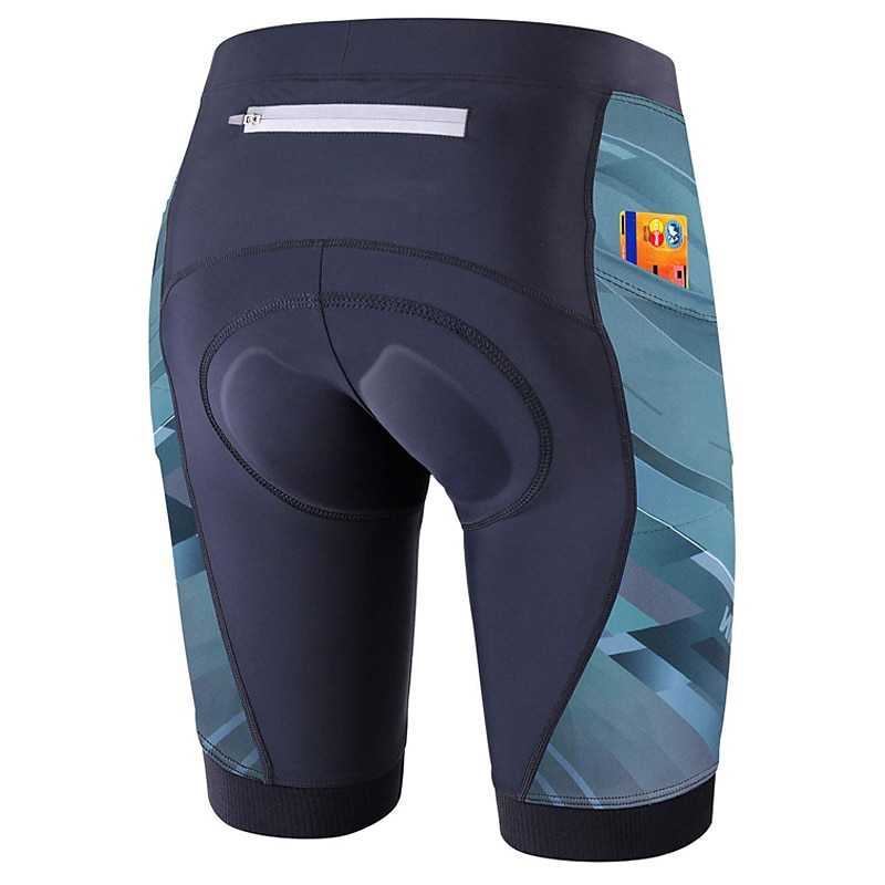 Dames Wielrenshorts Fietsen Gewatteerde shorts Kleding Onderlichaam Bergracen Wegwielrennen Sport Grafisch 3D-pad Ademend Sneldrogend Vochtregelerend Roze Blauw Spandex Kleding Wielrenkleding 2025 - $25.99 –P9