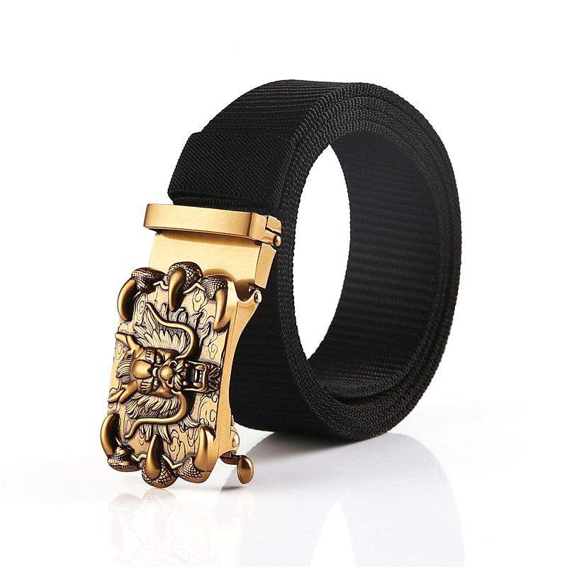 Homme Ceinture tactique Ceinture de travail en nylon Noir Bleu Nylon Alliage Plein Usage quotidien Sortie Fin de semaine de 2025 ? $7.49 –P2