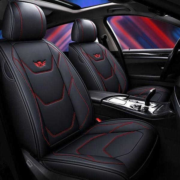 Tappetino per Copertura Sedile Auto Anteriore Universale in PU Pelle 5D StarFire Impermeabile Protettore per Sedile Auto Traspirante del 2025 a $132.99 –P4