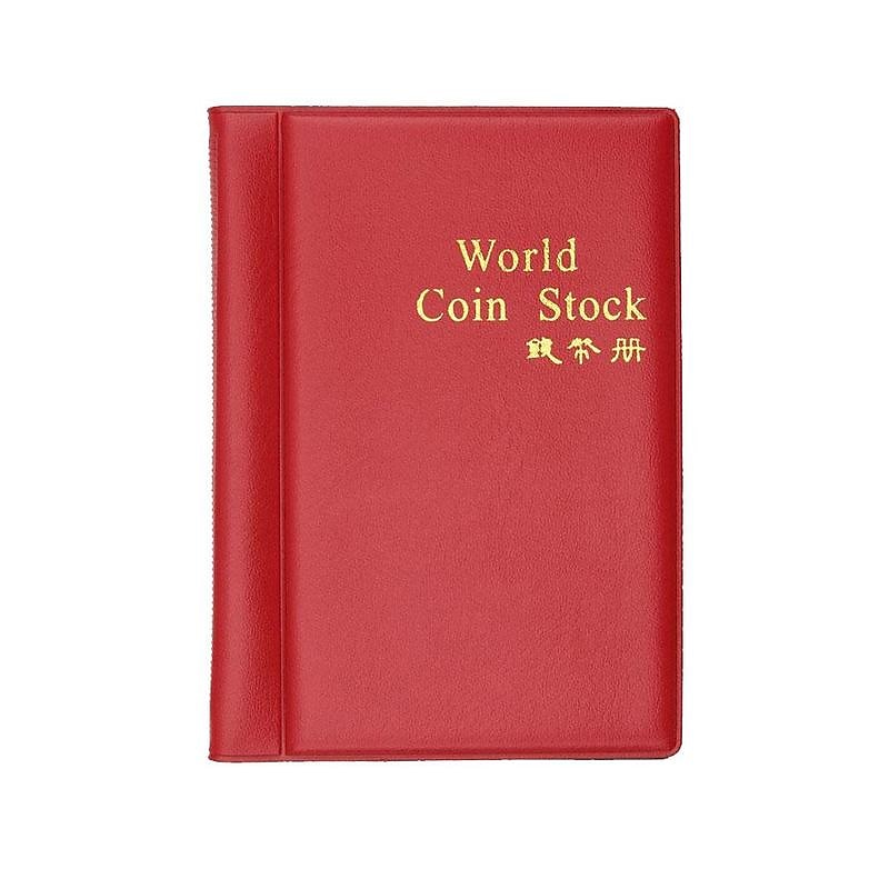 120 Coins Holders 4 Colors Collecting Collection Storage Money Penny Album Book Pockets 2025 - $8.99 –P13