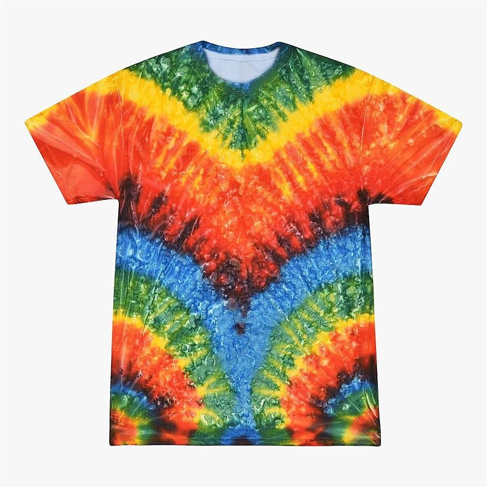 Disk Tie Dye T-skjorte Animé 3D Graphic Til Par Herre Dame Voksne Maskerade 3D-utskrift Fritid / hverdag 2025 - $17.99 –P18