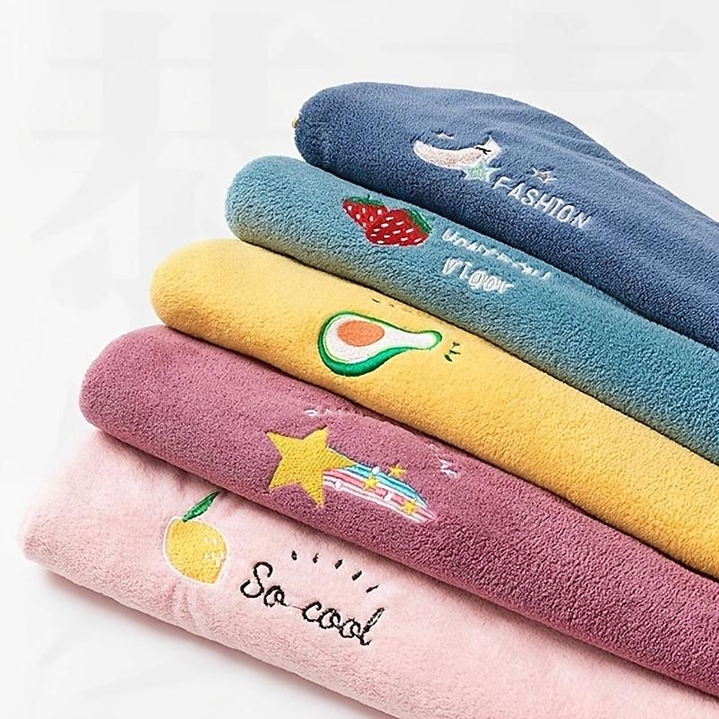Dry Hair Cap Female Super Absorbent Quick-Drying Hair Towel Wiping Hair Towel Shower Cap Artifact 2021 New Turban Thickening 2025 - $7.99 –P8