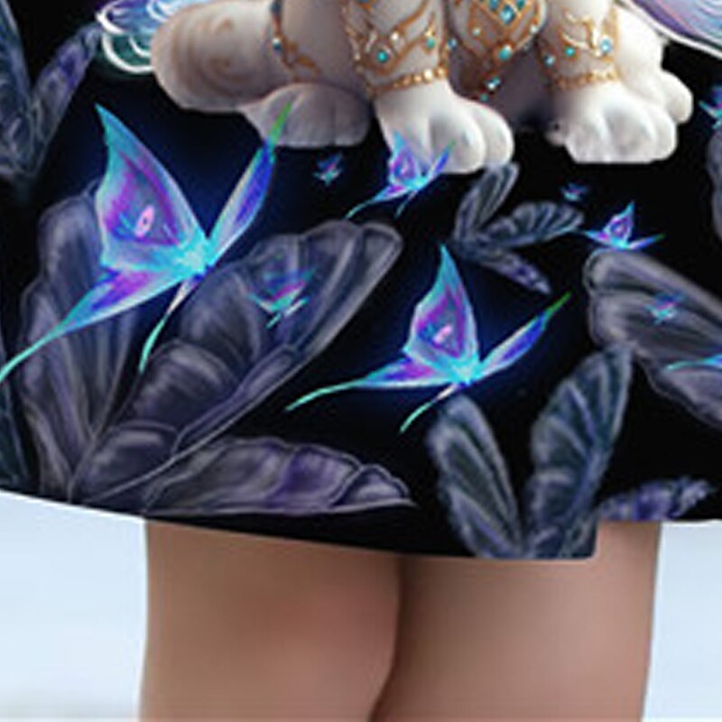 ragazze' 3D Pop art Gatto Farfalla Vestito Senza maniche Stampa 3D Estate Primavera Sportivo Giornaliero Per eventi stile sveglio Informale Dolce Bambino 3-12 anni Abito casual Abito linea A Abito del 2025 a $13.99 –P1