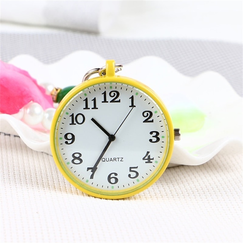 2023 Pocket Watches Nurse Pocket Watch Keychain Fob Clock with Battery Doctor Medical Vintage Watch 2025 - $12.99 –P7