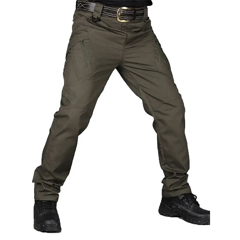 Homme Pantalon Cargo Pantalon tactique Pantalon Multi poche Plein Vestimentaire Extérieur Casual du quotidien Mélange de Coton Sportif Mode Noir Vert Véronèse de 2025 ? $21.99 –P12