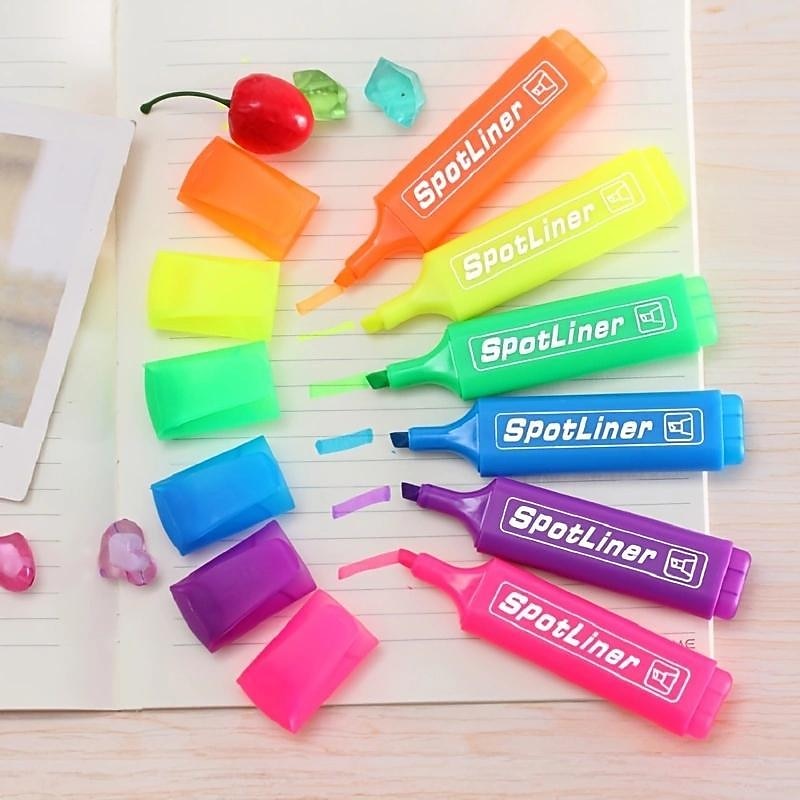 6pcs Mixed Color Planner Markers