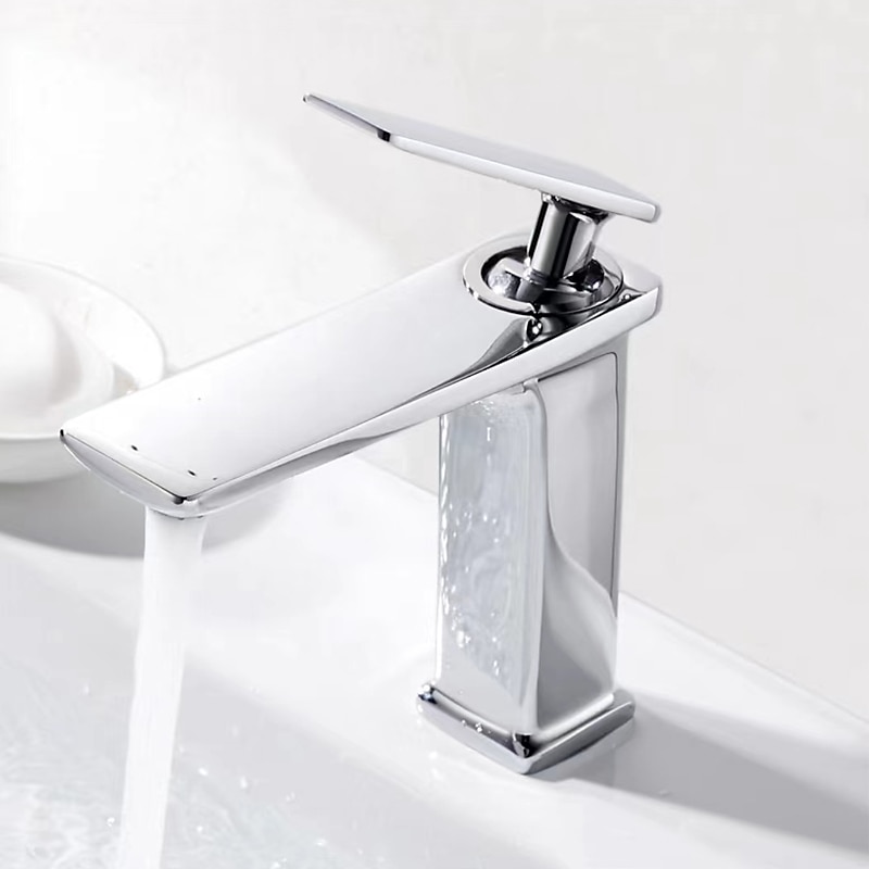 mitigeur lavabo mitigeur lavabo sur gorge, monobloc mitigeur céramique mitigeur lavabo avec flexible eau froide et eau chaude noir doré blanc chrome de 2025 ? $89.99 –P18