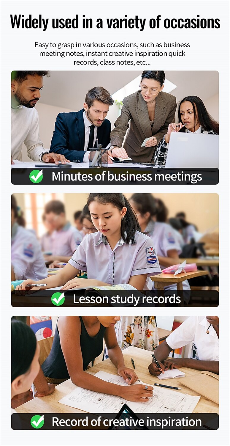 Digital Voice Recorder Q91 English Portable Digital Voice Recorder Recording Android System Voice Activated Recorder Portable MP3 Player Audio Recorder with Playback for Business Speech Meeting 2025 - $31.99 –P16