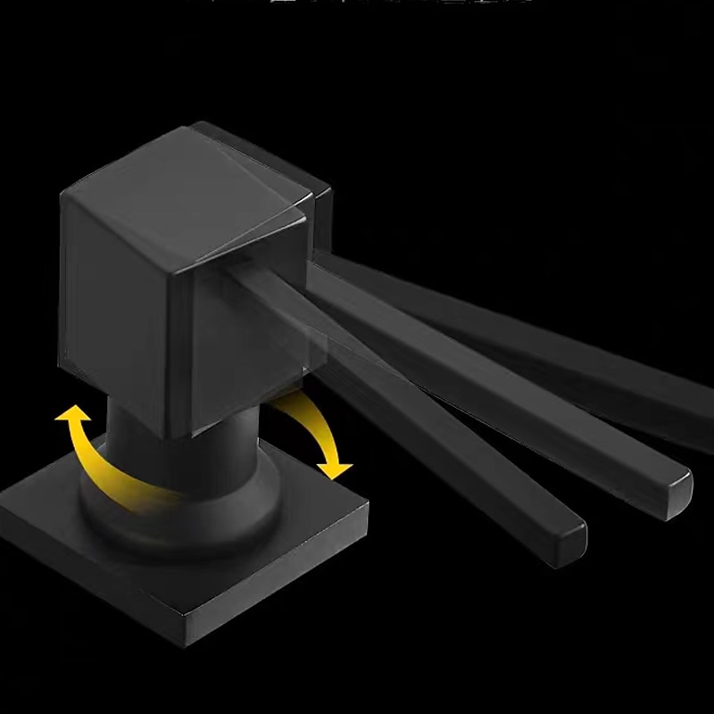 2026年 ソープディスペンサー ステンレススチール、カウンター下延長チューブキット付き、キッチンカウンタートップ内蔵シンクソープディスペンサー、17オンスボトル付き、ほとんどの石鹸容器22/26/28mmに適合します。  コレクション – $56.99 –P11