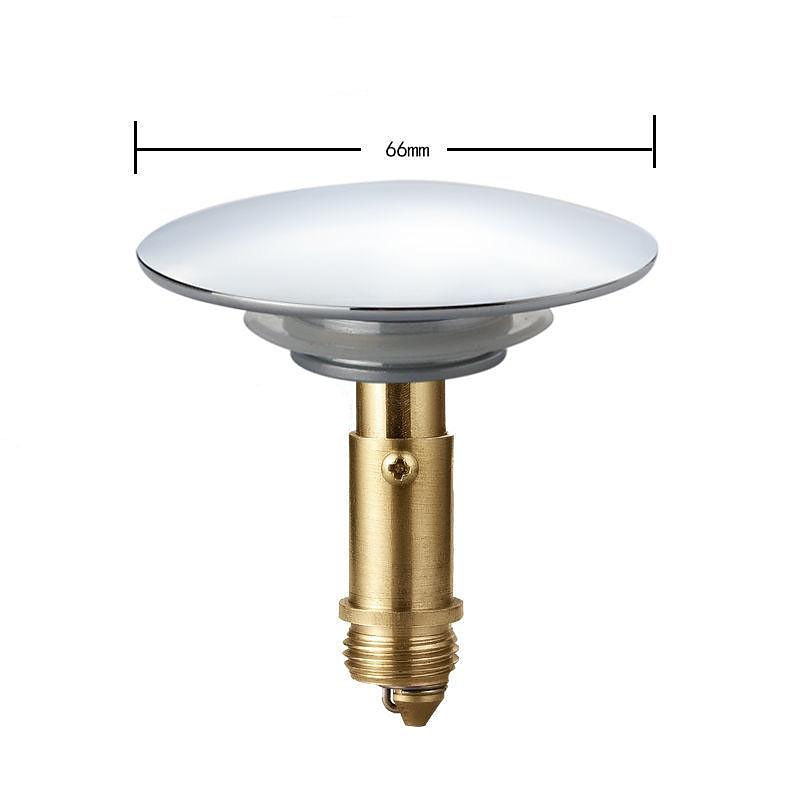 tappo universale per lavandino del bagno, filtro di scarico a scomparsa per lavabo, tappo del filtro di scarico del lavandino del convertitore della vasca da bagno senza troppopieno del 2025 a $9.99 –P8