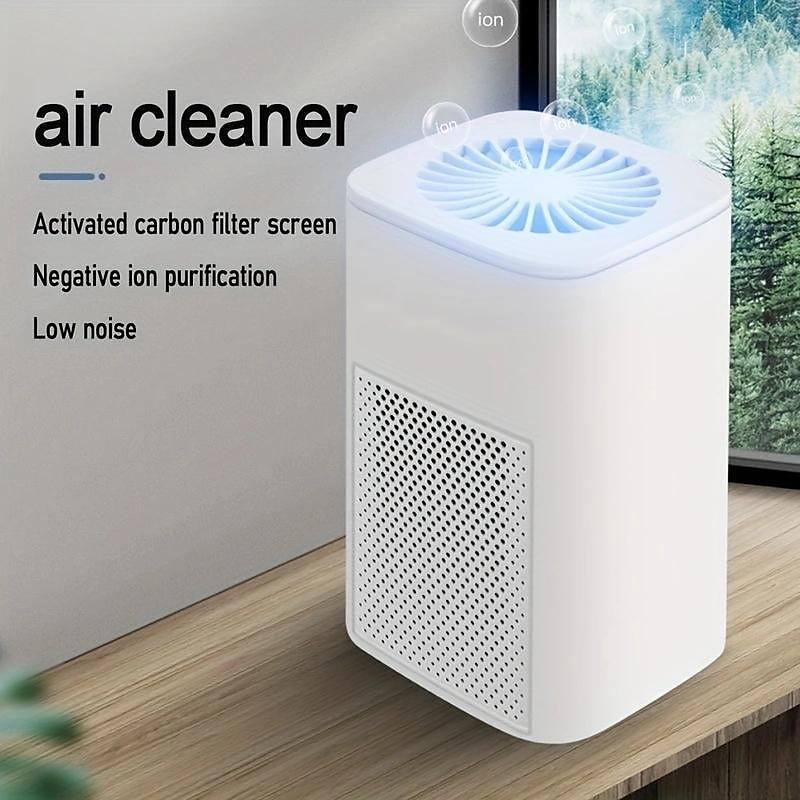 1pc Portable Air Purifier USB Car Purifier Negative Ion Purification Formaldehyde Removal Sterilization Odor Removal Smoke Odor Removal Car Office Bedroom Shithouse 2025 - $27.99 –P1