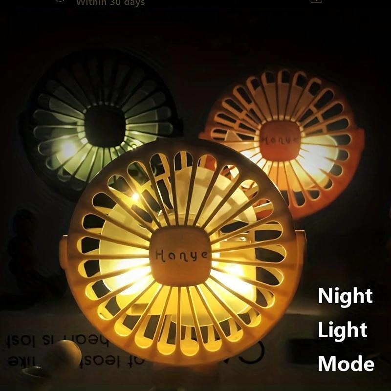 Halter Neck Bladeless Fan – USB Rechargeable Portable Waist-Hanging Fan with 3-Speed Adjustment and Body Rotation 2025 - $12.99 –P8