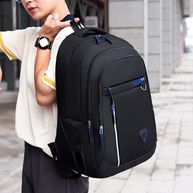Sac à dos pour ordinateur portable grande capacité pour homme avec port USB et compartiments multiples – Sac d'école et de voyage résistant à l'eau pour l'université, le travail ou les déplacements quotidiens de 2025 ? $29.99 –P3