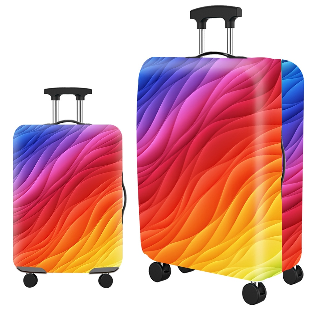 Durable Travel Luggage Cover, Dacron Elastic Suitcase Cover Protector, Foldable Washable Luggage Cover Protector 2025 - $12.49 –P17