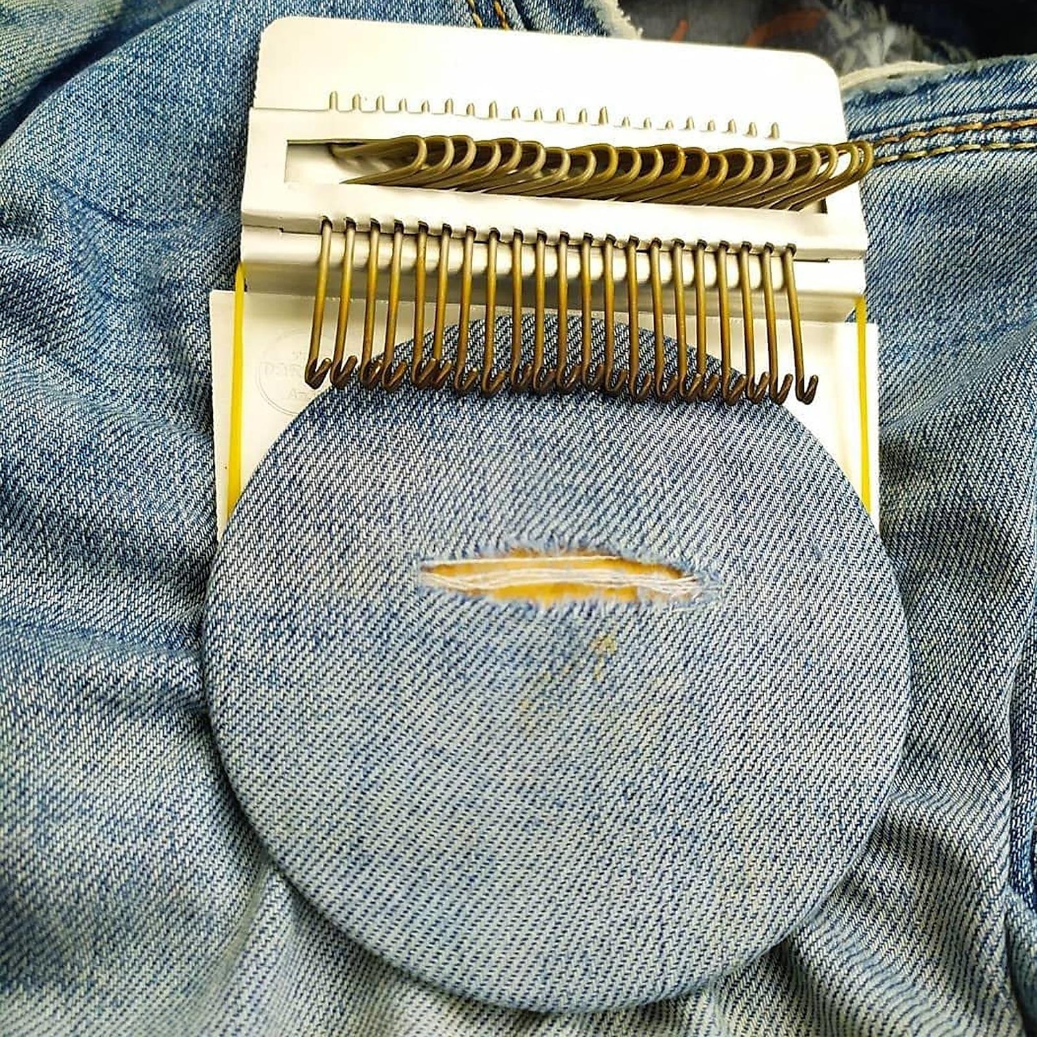 instrument de țesut tip speedweve, 28 de cârlige din lemn, mașină de țesut, mașină de țesut, instrumente de bricolaj pentru începători, repararea blugilor șosete repararea hainelor țesături 2025 - $10.99 –P3