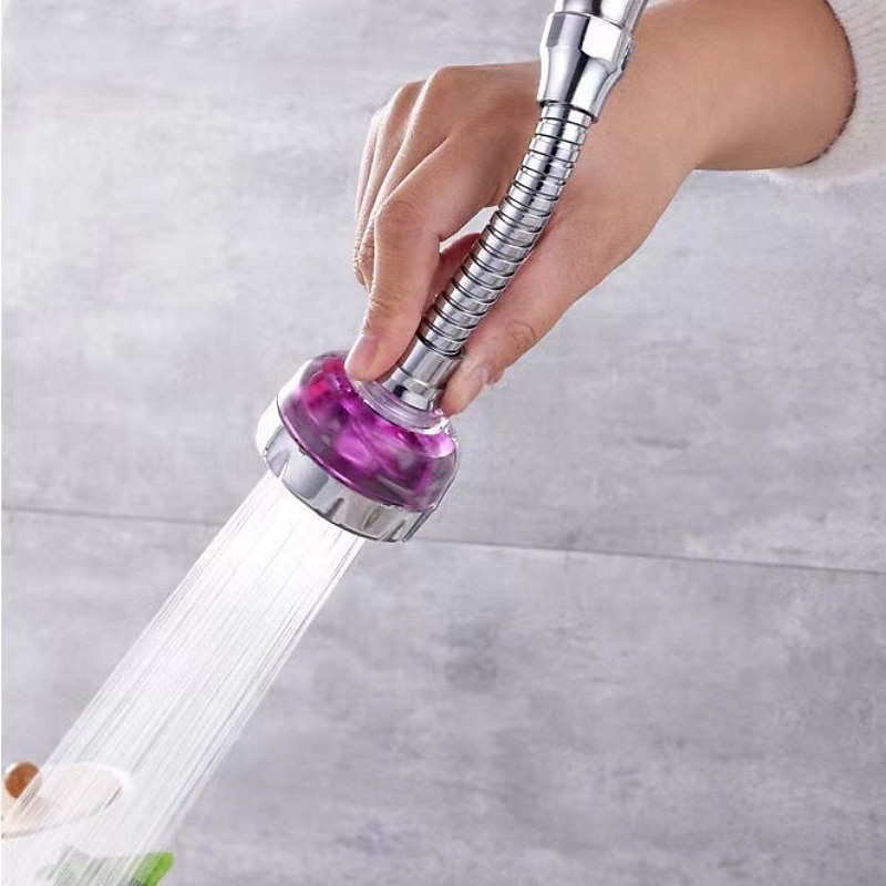 360 Degree Turbo Rotation Faucet Pressurize Kitchen Sink Tap Filter Bubble Splash Proof Water Saving Shower Nozzle Tap Connector 2025 - $3.49 –P6