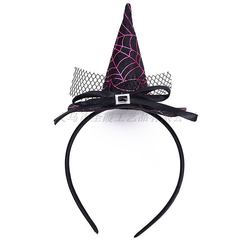 Čerodějnice Klobouky Halloween rekvizity Dospělé Dámské Dívčí předvečer Všech svatých předvečer Všech svatých Karneval Mardi Gras Jednoduchý karnevalový kostým 2025 - $10.99 –P2