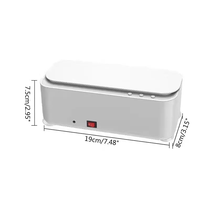 Ultrasonic Cleaning Machine Multi-functional Vibration Cleaning Machine Jewelry Glasses Watch Denture Cleaning Machine 2025 - $22.99 –P5