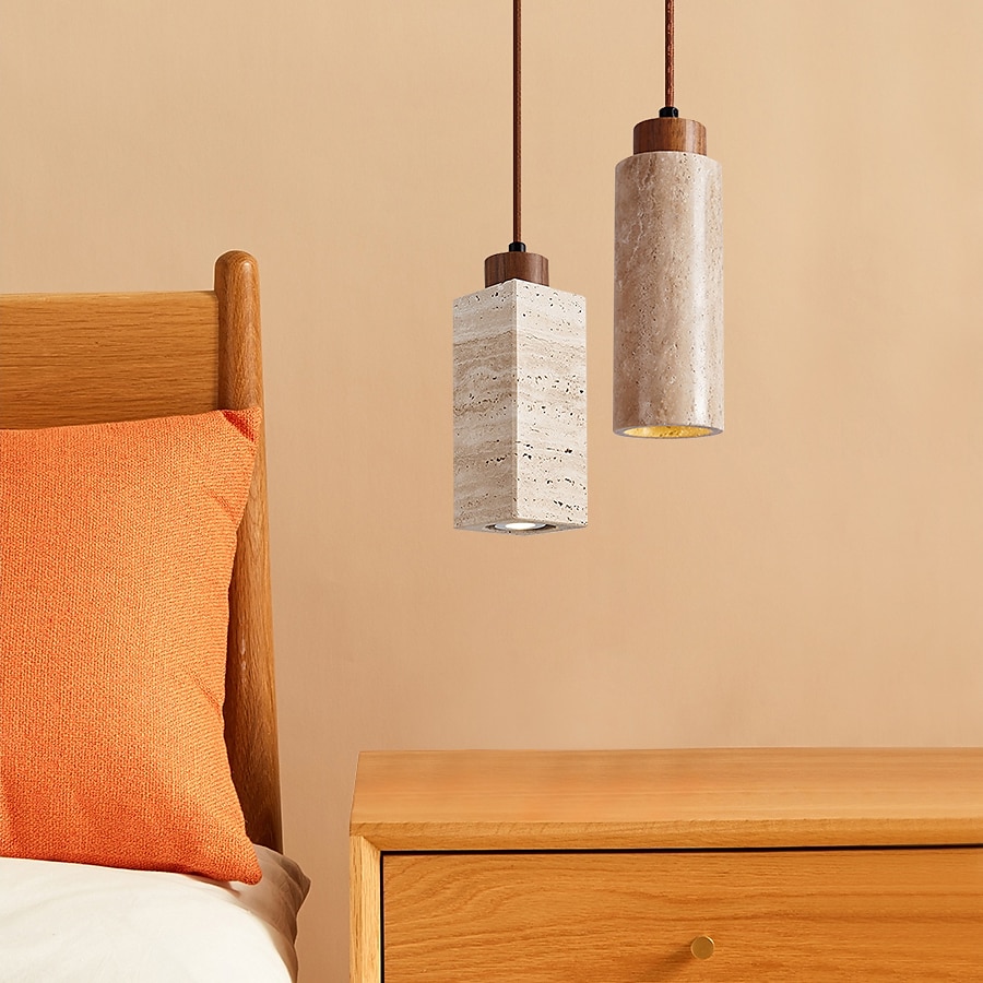 6.5 cm Design unico Design a isola Luci Pendenti Pietra Finiture verniciate Moderno Stile nordico 110-120V 220-240V del 2025 a $151.99 –P2