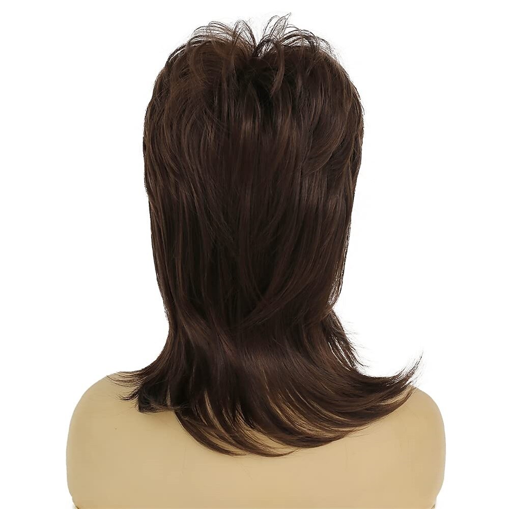 parrucca bionda mullet dai cloud per donna parrucca a strati ispida lunga fino alle spalle parrucche anni '70 e '80 parrucche cosplay parrucche per capelli giornalieri parrucca di carnevale del 2025 a $22.99 –P8