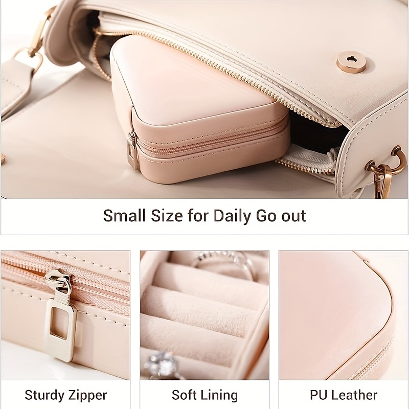 reissieraden organizer reissieradendoosje reissieradendoosje kleine sieradendoosje voor meisjes vrouwen 2025 - $3.99 –P4