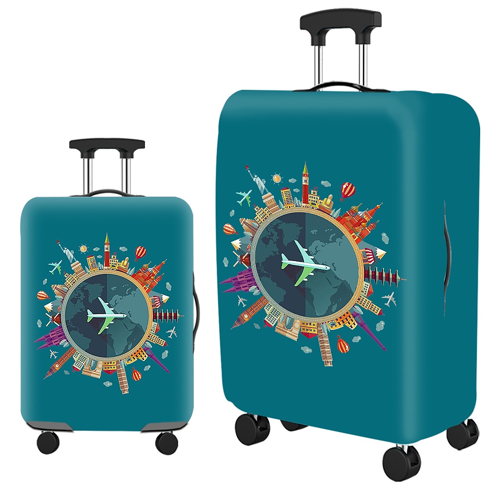 Durable Travel Luggage Cover, Dacron Elastic Suitcase Cover Protector, Foldable Washable Luggage Cover Protector 2025 - $12.49 –P13