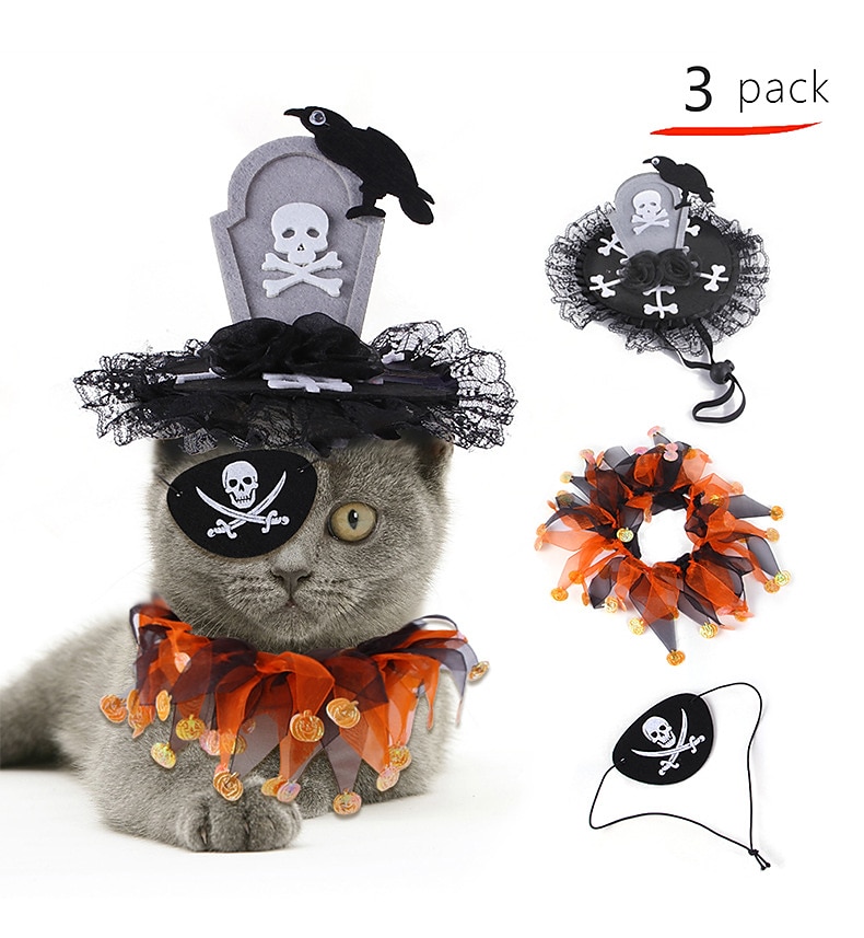 Cane Gatto Bandane e Cappelli Sciarpa per cani Cosplay Costume di Halloween Cosplay Divertente Inverno Morbido Lavabile Confortevole Halloween All'aperto Halloween Casual Quotidiano Abbigliamento per del 2025 a $26.99 –P1