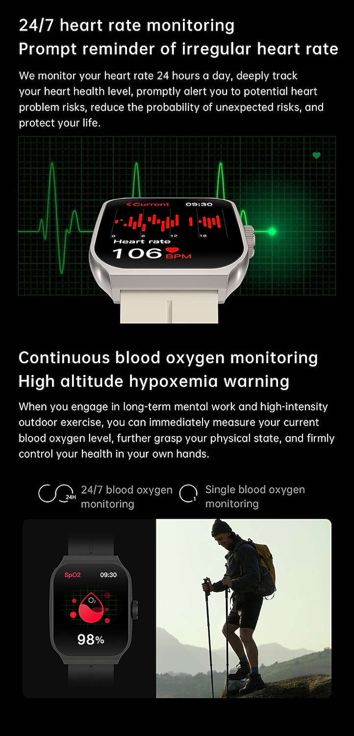 OA89 Smart Watch 1.96inch AMOLED 3D Flexible Design Screen Bluetooth Call Heart Rate IP67 Waterproof Smartwatch for Android IOS 2023 - Rs. 5089 –P14