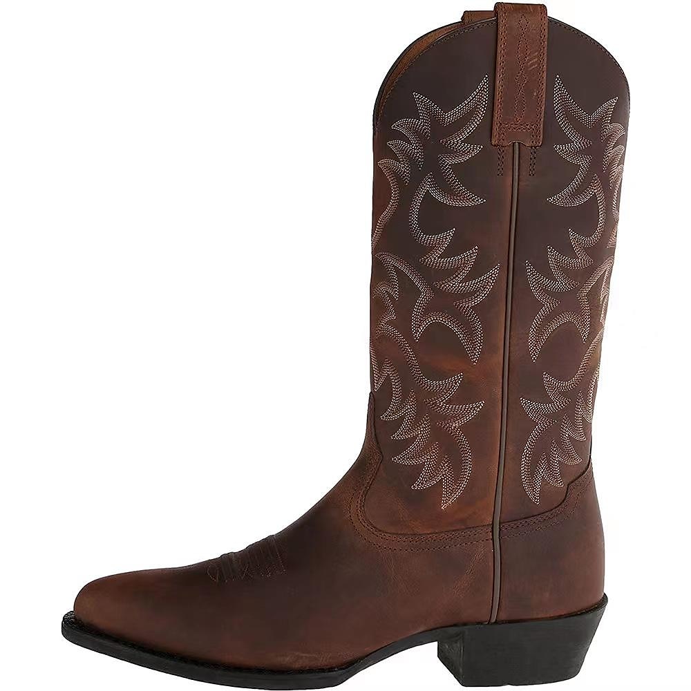 Retro / vintage Hipisowskie 1970 Obuwie But zachodni Hipisowskie West Cowboy Żakard Solidne kolory Męskie Karnawał Bal maskowy Urlop Impreza / Wieczór Na co dzień Dla dorosłych Obuwie Na każdy sezon 2025 - $60.99 –P4