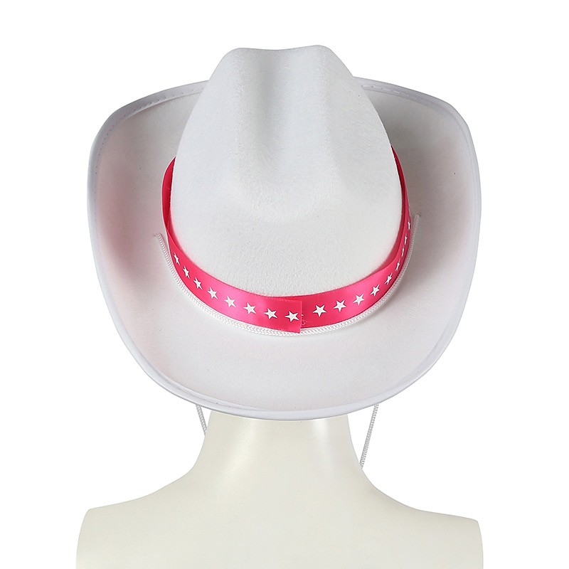 Hot Pink Cowgirl Set Doll Movie Cosplay Costume Masquerade Girls' Movie Cosplay Retro Vintage Vest Pants Scarf Masquerade Halloween 2025 - $57.99 –P12