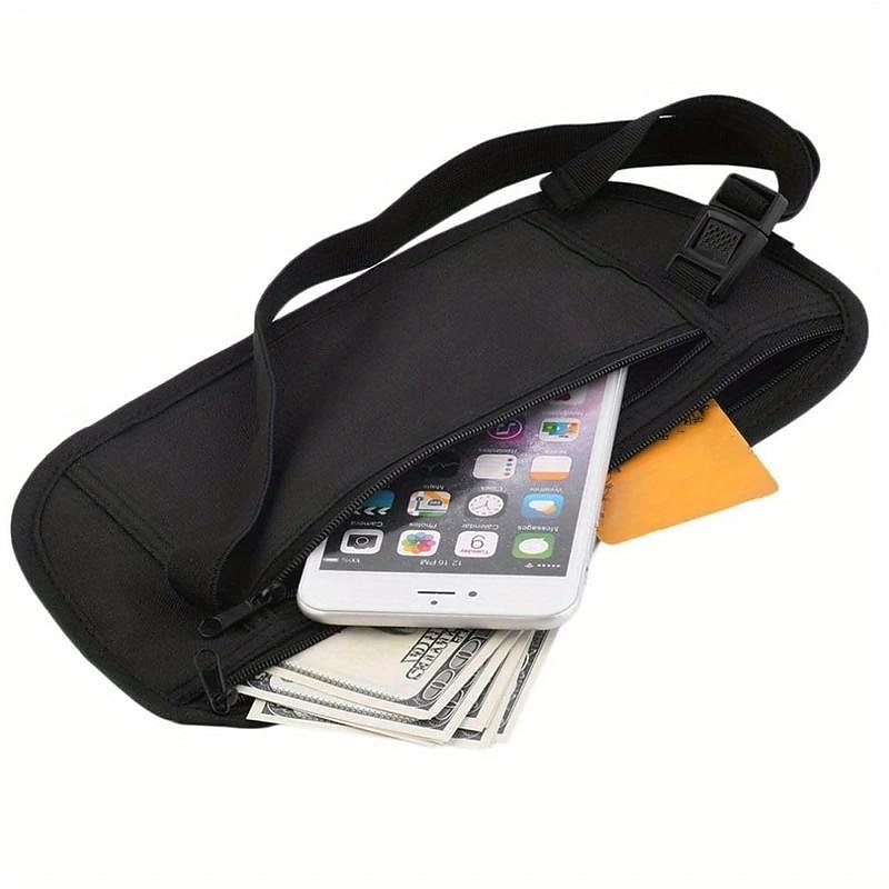 1 st onzichtbare reisheuptassen heuptasje voor paspoort geld heuptas verborgen veiligheidsportemonnee casual tas voor mannen vrouwen 2026 - $5.49 –P9