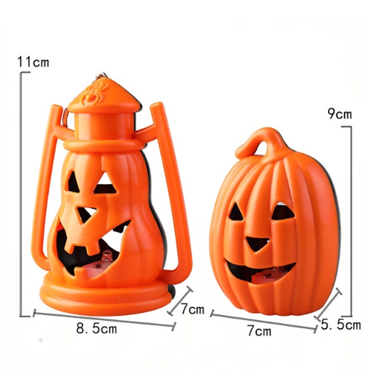 dekoracje halloweenowe led dyniowe latarnie jack o lantern festiwal lampiony nocne atmosfera impreza świeca latarnia terror rekwizyty szkielet rekwizyty dekoracja 2025 - $4.99 –P4