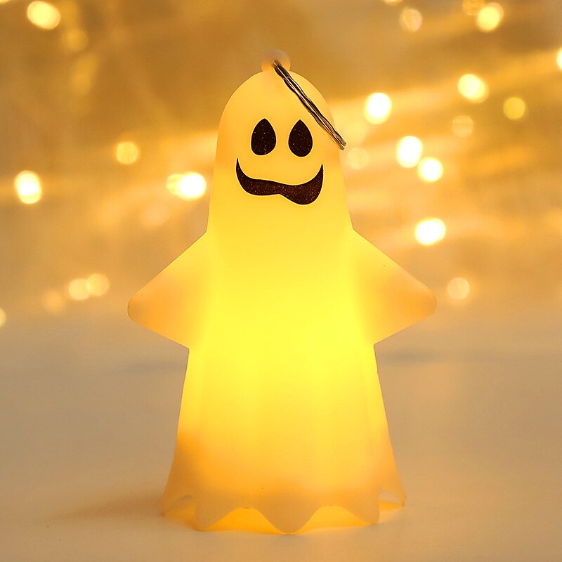 2025年 ハロウィーンの照明付きゴーストランプ、光る装飾 LED ハロウィーン電子小道具、小さなゴーストパーティーペンダントキャンドル、ハロウィーン装飾ゴーストランプ、デスクトップ装飾、ゴーストパーティー小道具ペンダント  コレクション – $4.99 –P8