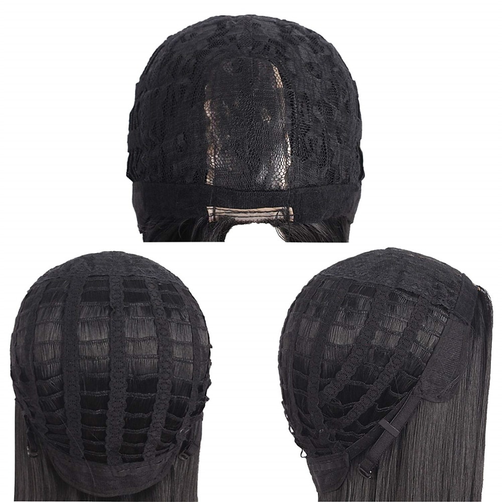 40/100cm měkká rovná dlouhá cosplay paruka Halloween cosplay párty paruky 2025 - $17.49 –P11