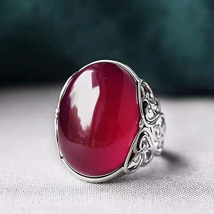 1 τεμ Ρυθμιζόμενο δαχτυλίδι For Γυναικεία Μπλε Δώρο Καθημερινά Ημερομηνία Ρητίνη Κράμα Ρετρό Χαρά 2025 - $8.49 –P2