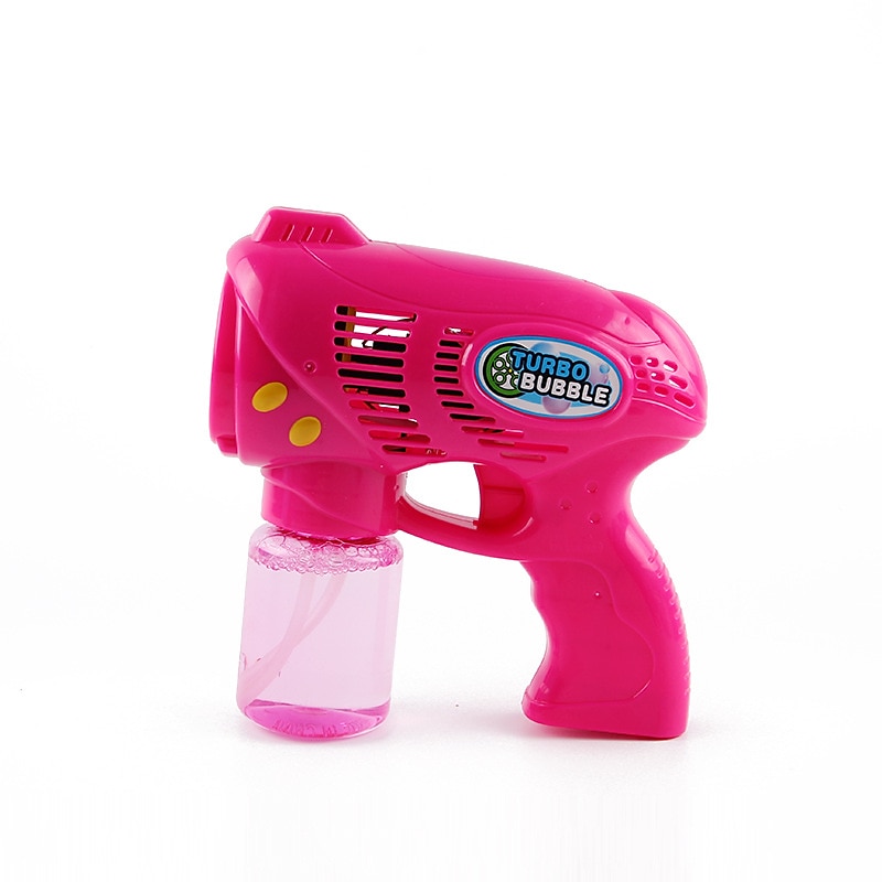 1pc pistola a bolle macchina a bolle automatica modelli rossi e blu vano batteria che soffia bolle elettriche giocattoli creativo piccolo regalo accessori per feste forniture per feste di compleanno del 2025 a $29.99 –P6