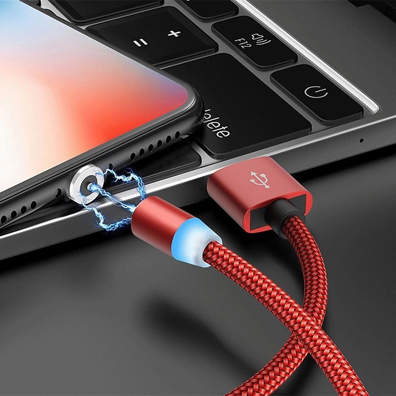 2025年 マルチ充電ケーブル 3.3フィート 6.6フィート USBAからLightning/マイクロ/USBC 2 A 充電ケーブル 急速充電 ナイロン編組 耐久 3 in 1 用途 マックブック iPad サムスン 携帯電話アクセサリー  コレクション – $6.99 –P10