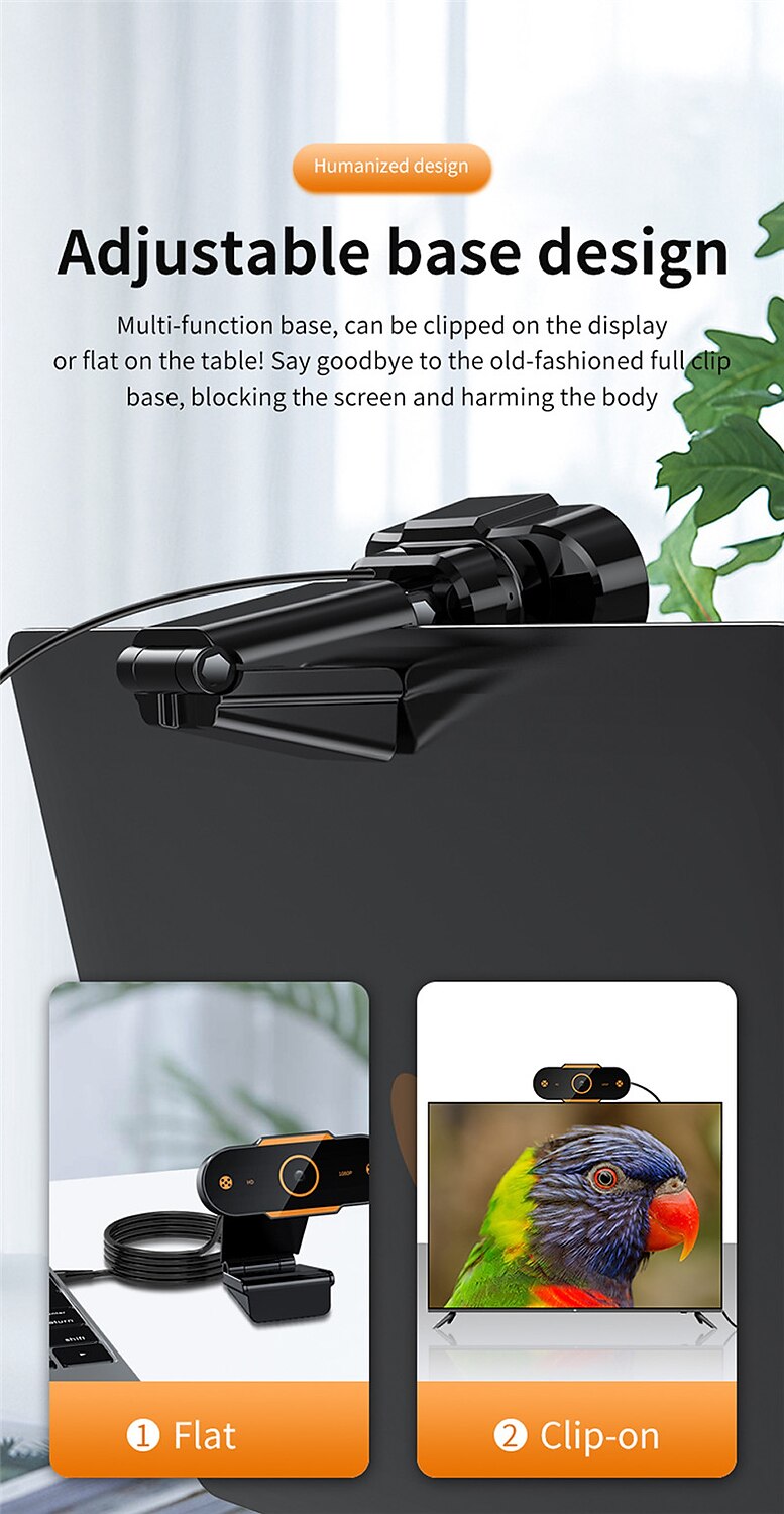 Full 1080P Autofocus HD Webcam Web USB Camera Microphone for PC Desktop Laptop 2025 - $17.99 –P11