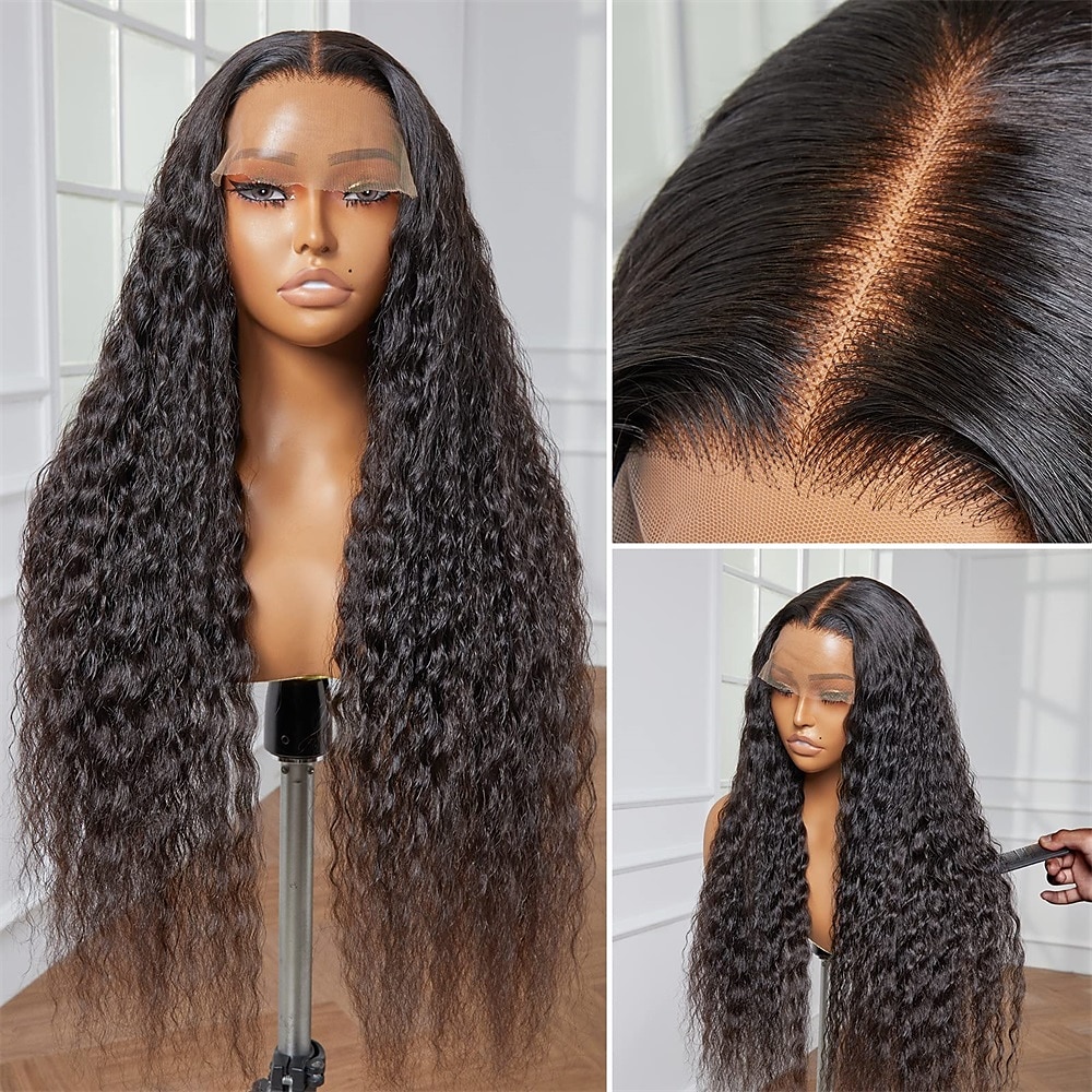 Brazilian Virgin Human Hair Pre Plucked Bleached Knots 28 Inch