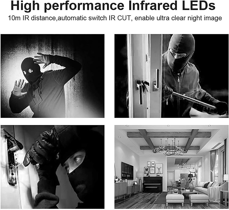 Mini Wireless Camera, HD Indoor Surveillance Monitor, Motion Detection, Night Vision, Wi-Fi Smart Camcorder, Video Recording & Remote Monitoring for Home Security 2025 - $18.99 –P8
