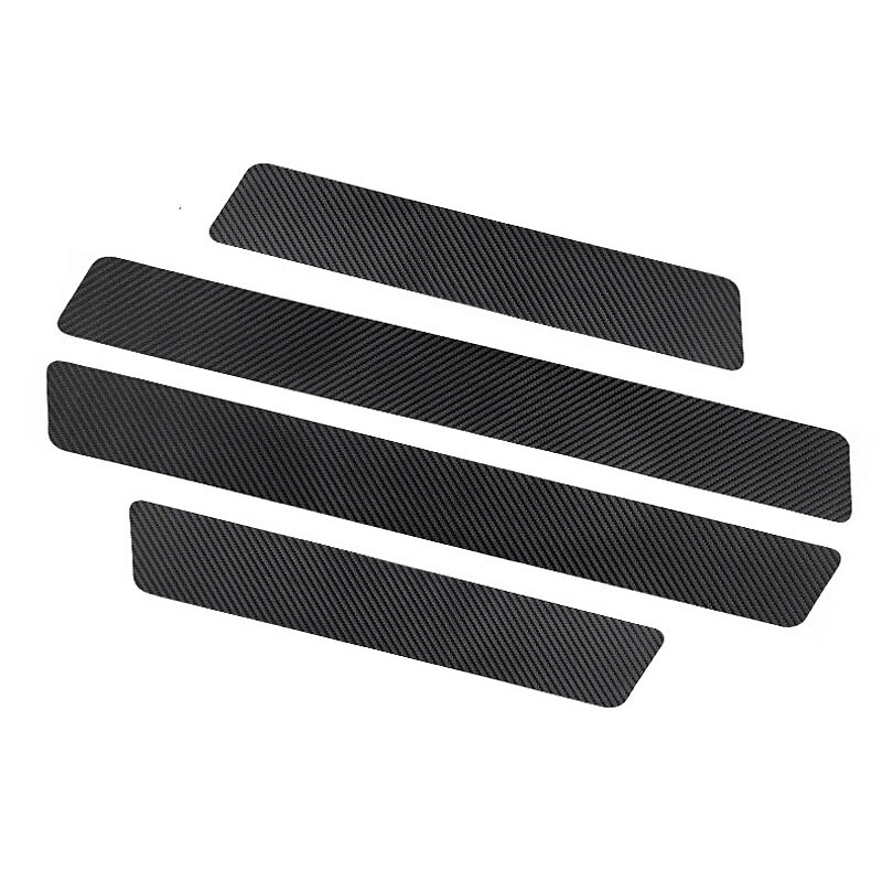 4PCs Car Door Stickers Universal Sill Scuff Anti Scratch Carbon Fiber Auto Door Sticker Car Accessories Styling 2025 - $10.99 –P5