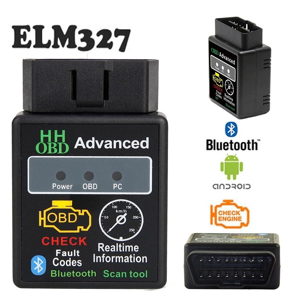 Fashion V02H2-1 V2.1 BT 2.0 Interface OBDII Car Diagnostic Scanner Code Reader Tool for Android 2025 - $13.99 –P2