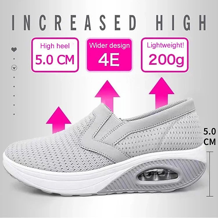 Women's Purple Slip-On Athletic Walking Shoes with Air Cushion Sole for Comfort and Support 2025 - $24.99 –P3
